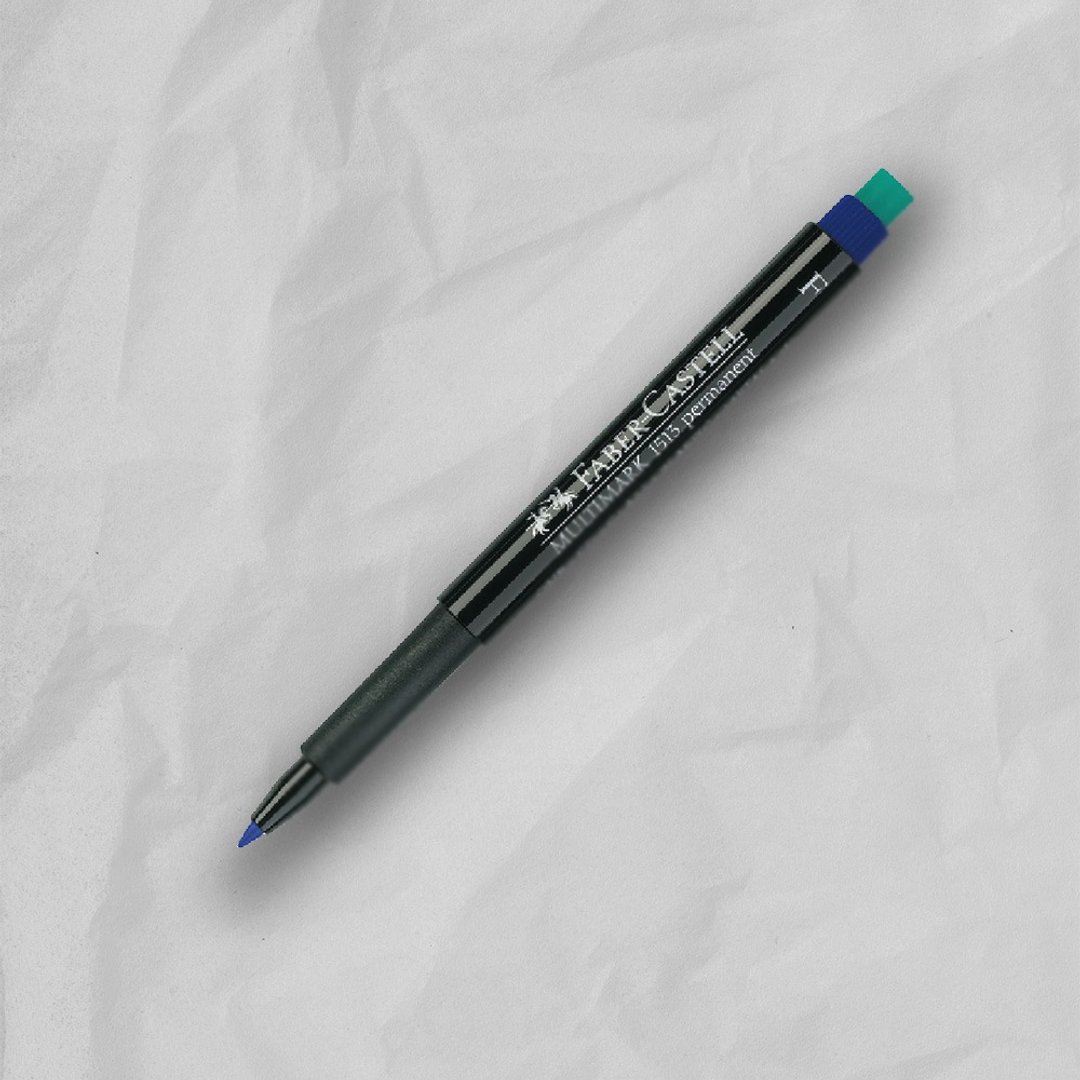 Faber-Castell 0.6M/M全能油性擦擦笔F/蓝-10支l盒(原厂正货) - 其他 - 其他材质 蓝色