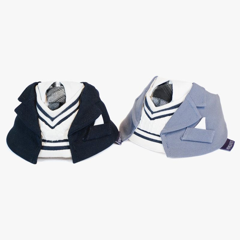 【MOMOJI】宠物围兜 | Joseph - 衣/帽 - 聚酯纤维 多色