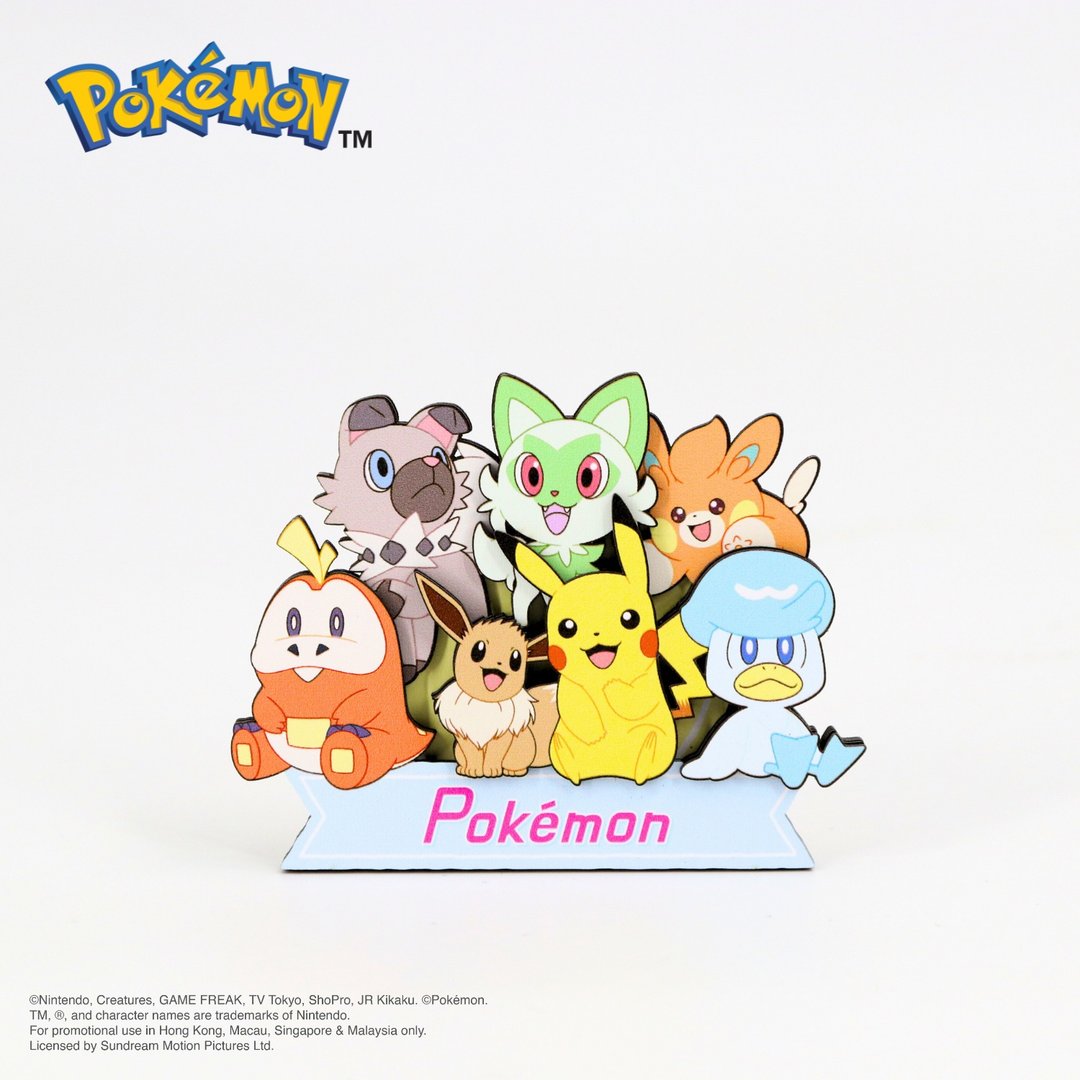 Pokémon磁石贴 - 糖果 - 冰箱贴/磁贴 - 木头 多色