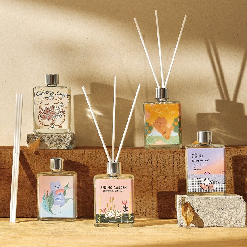 公益联名Take a Snooze 眯一下五周年联名系列扩香五款 香氛 - 香薰/精油/线香 - 精油 白色