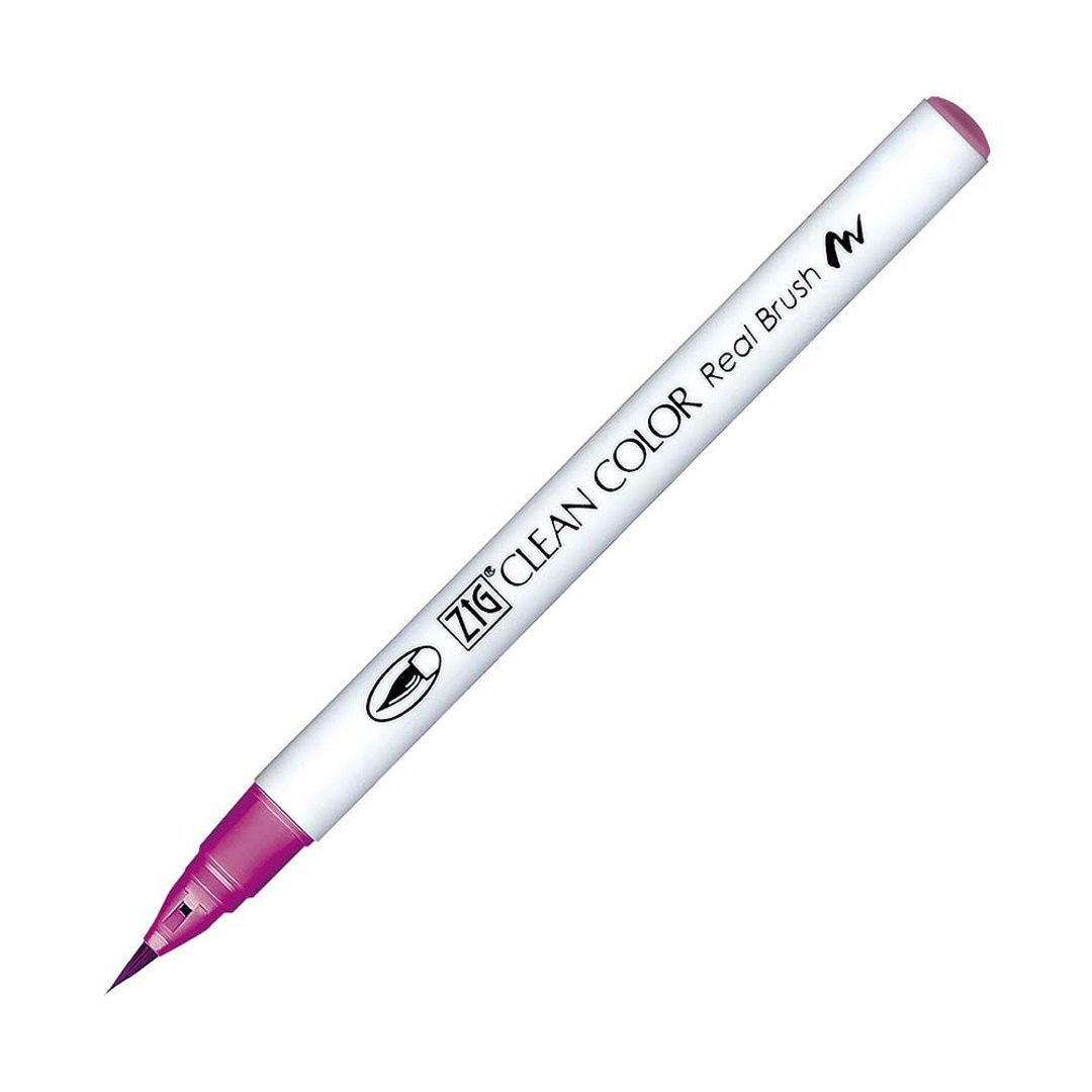 【Kuretake 日本吴竹】ZIG 彩绘毛笔 Light Red Grape - 其他书写用品 - 其他材质 