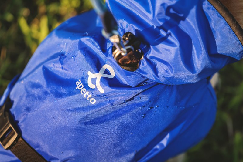 apetto 大汪雨衣  普鲁士蓝 - 衣/帽 - 其他材质 