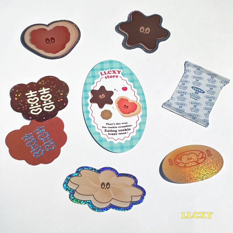 LLCXY 囍饼铁盒set组 - 卡片/明信片 - 其他材质 