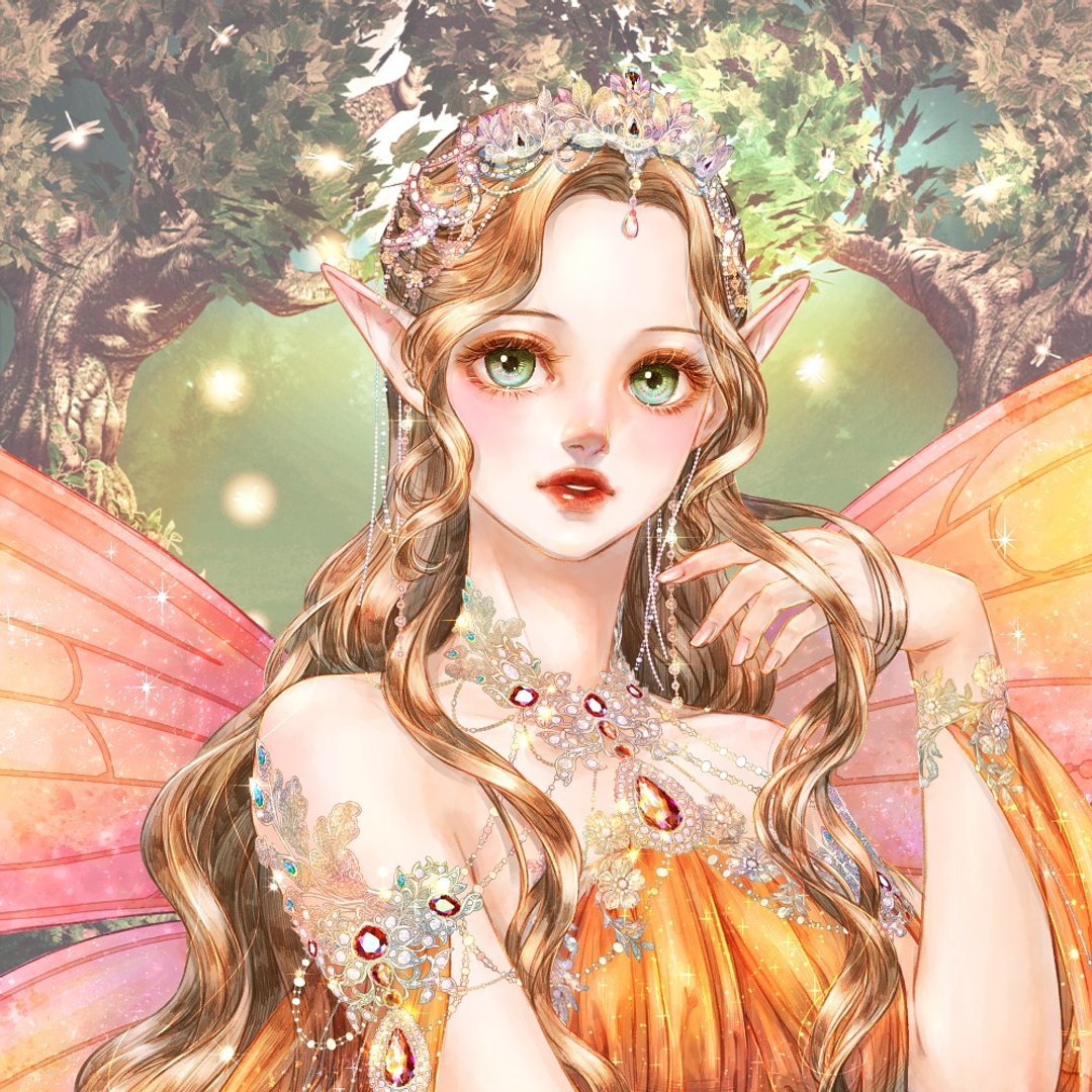 仲夏夜之梦 泰坦妮亚贴纸 (8色) - 贴纸 - 纸 
