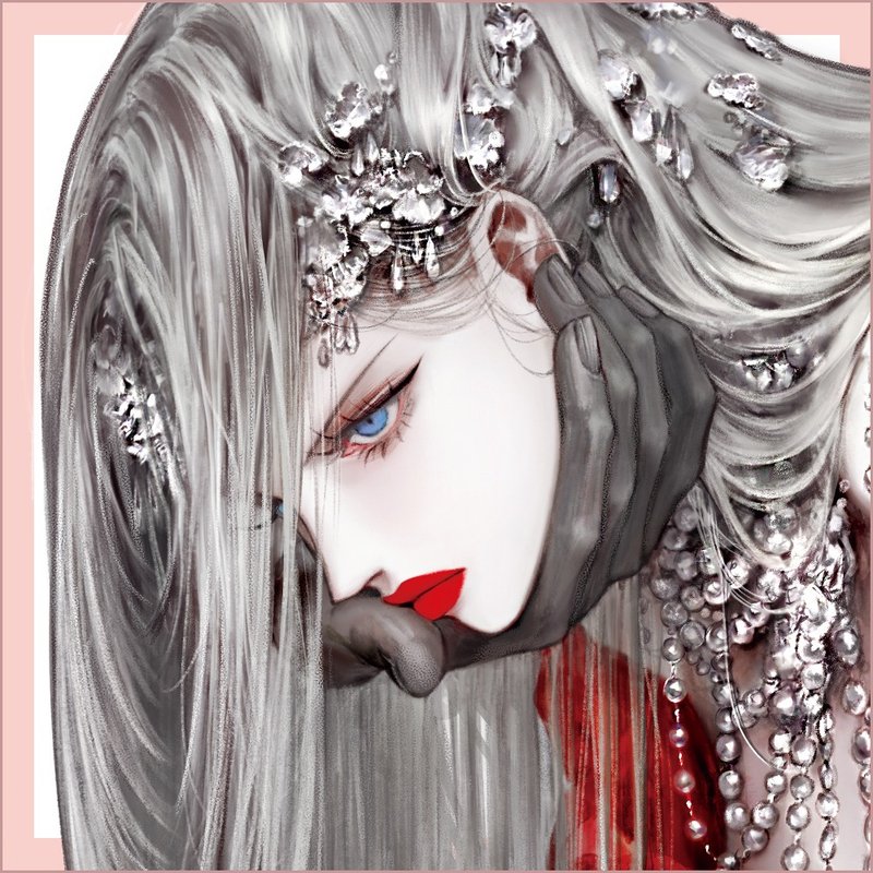 (新品) Violetta - 贴纸 - 纸 粉红色