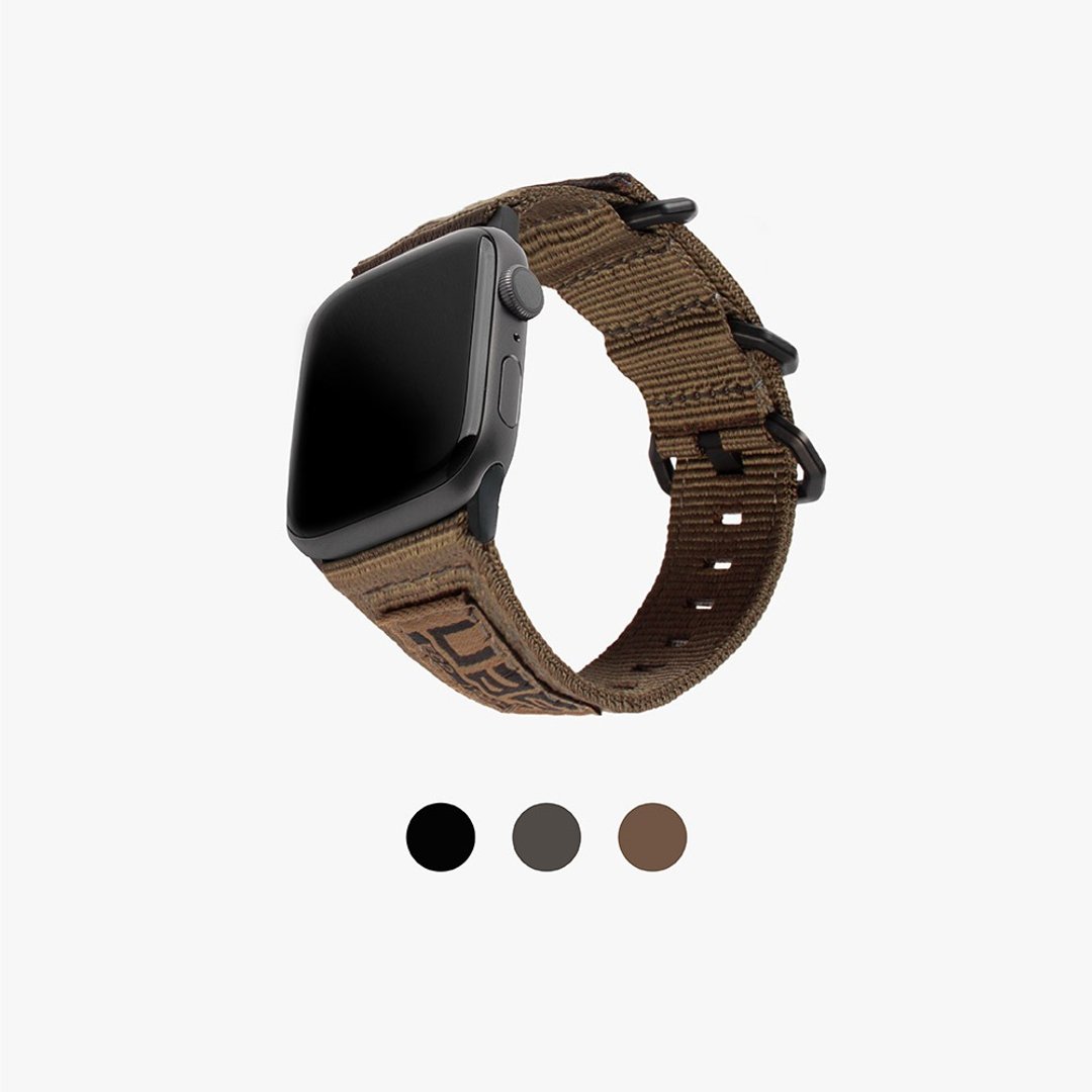 UAG Apple Watch 42/44/45/46/49mm Nato尼龙表带 - 表带 - 尼龙 多色
