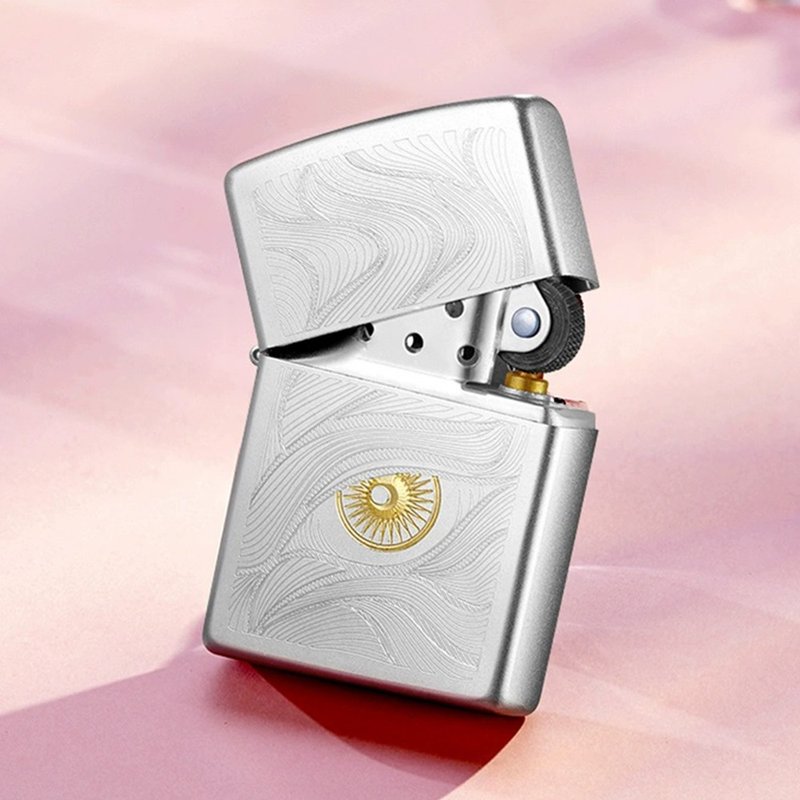 【ZIPPO官方旗舰店】秋水含睛防风打火机 Z-117 - 其他 - 铜/黄铜 多色