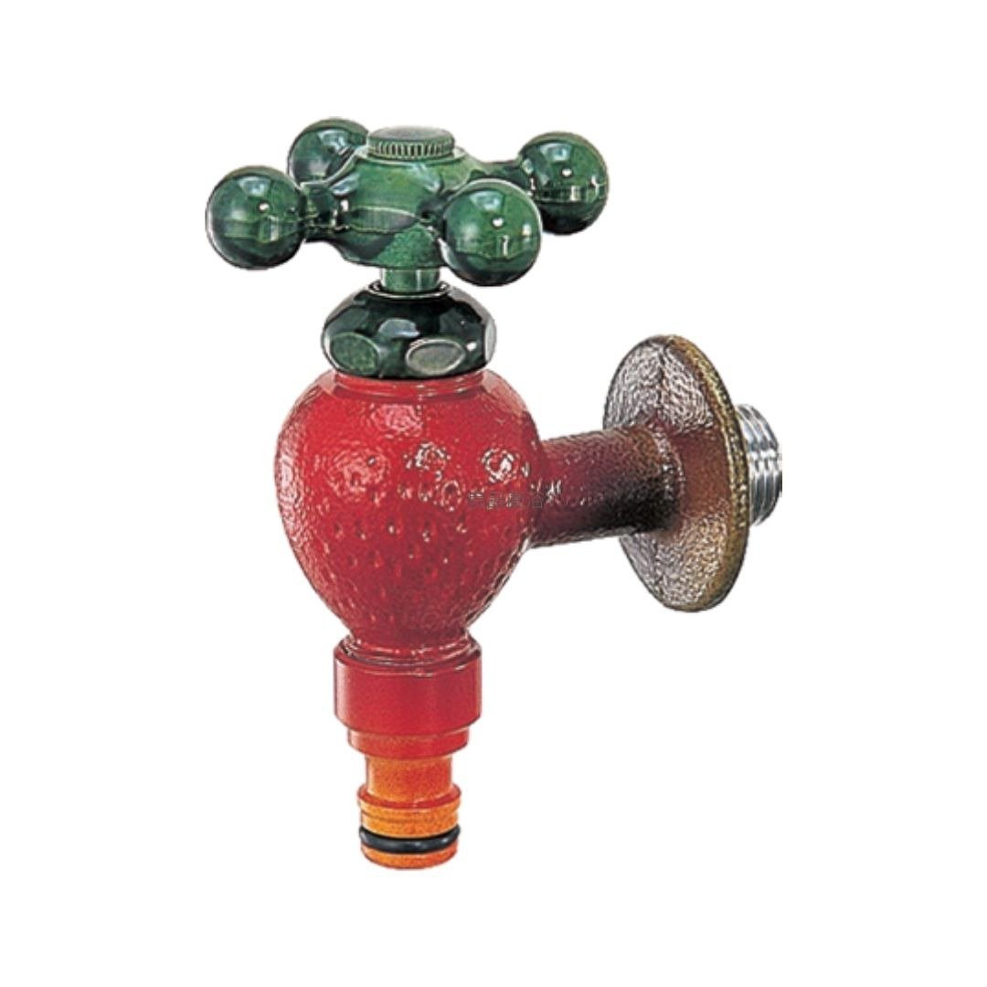【人水良品卫浴】日本原装进口草莓水龙头723-800-13 - 卫浴用品 - 铜/黄铜 粉红色