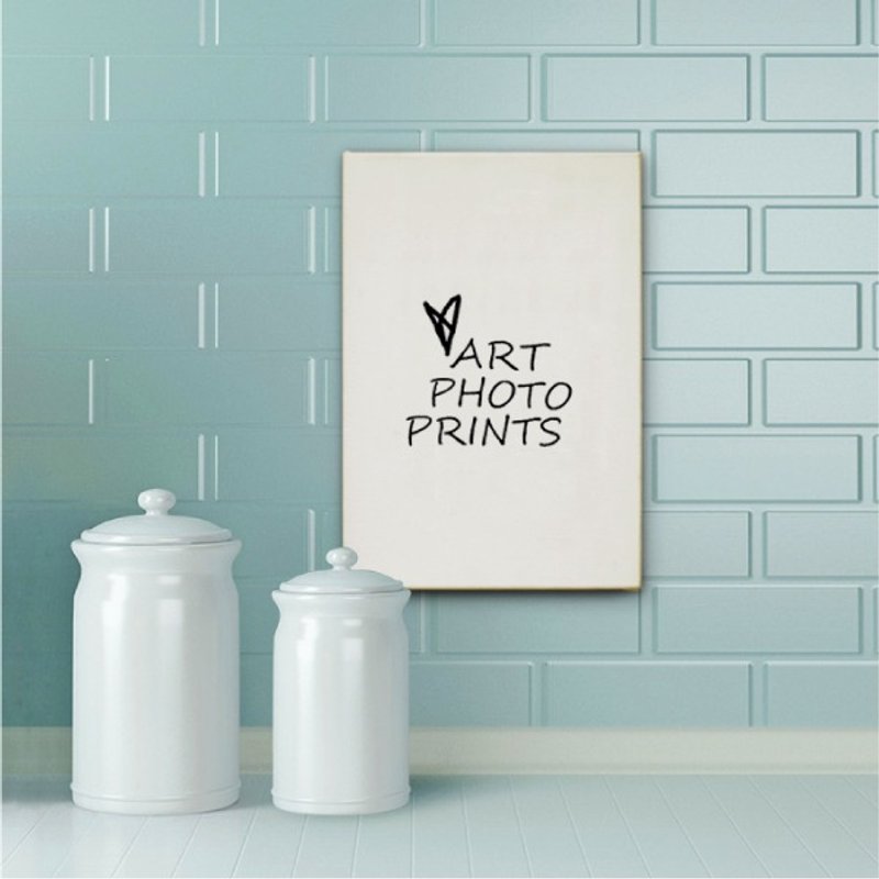 餐厅 居家 办公室 商店 定制化 多用途油画布无框画(14x18cm) - 画框/相框 - 棉．麻 白色