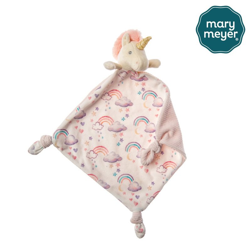 快速出货【MaryMeyer】柔软安抚巾-彩虹独角兽 - 玩具/玩偶 - 其他材质 粉红色