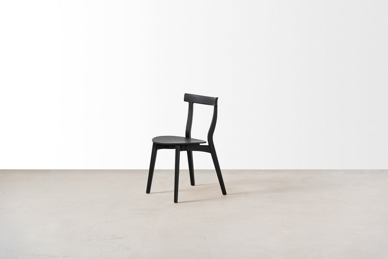 燕椅 Hirundo Chair / 雾黑梣木 - 椅子/沙发 - 木头 黑色