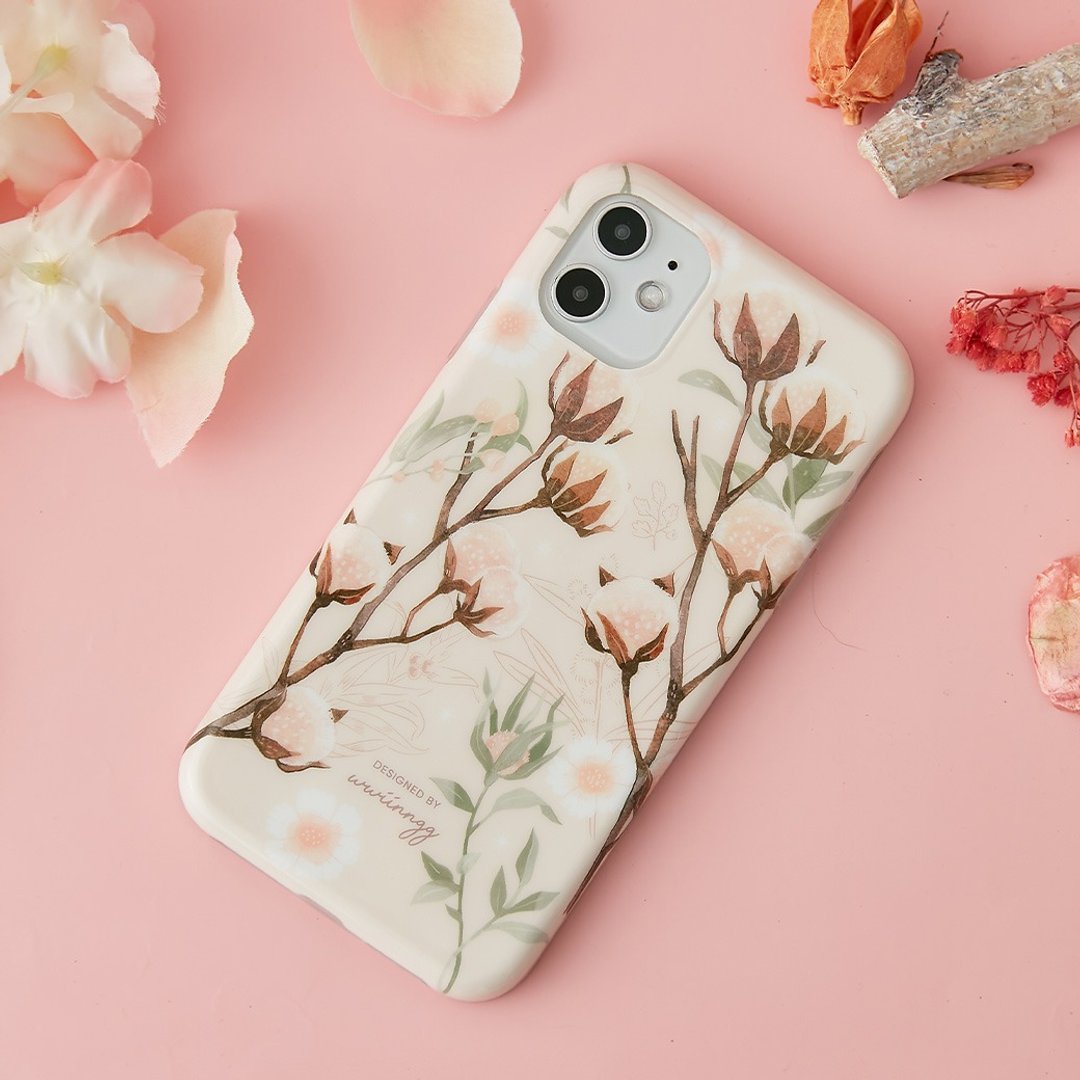 wwiinngg裸色絮语防摔iPhone手机壳 Phone Case - 手机壳/手机套 - 塑料 粉红色