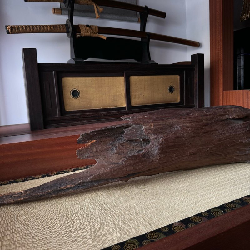 漂流木花器 - 花瓶/陶器 - 木头 咖啡色