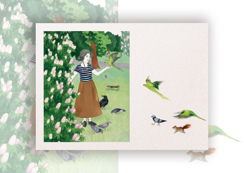 艺术微喷复制图 | 【自由】 - 海报/装饰画/版画 - 纸 绿色