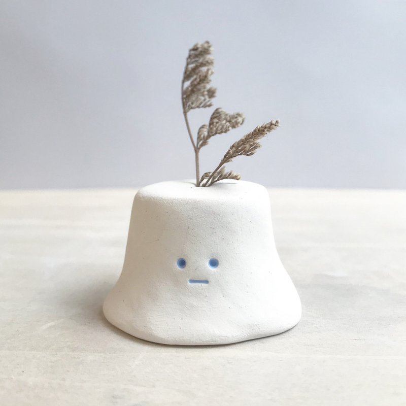 BUGS | 干花花器 | 香薰油扩香石 | 线香座 | 陶瓷摆饰 | FUJI - 花瓶/陶器 - 陶 白色