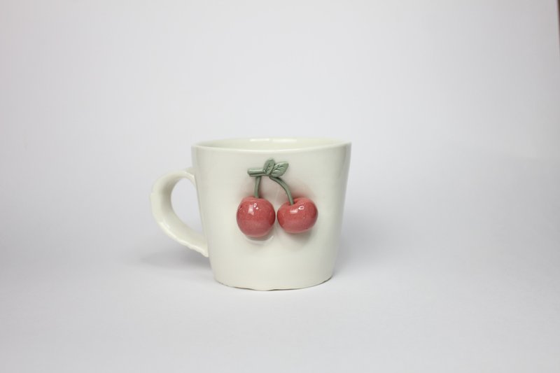 樱桃杯 01 - 咖啡杯/马克杯 - 陶 