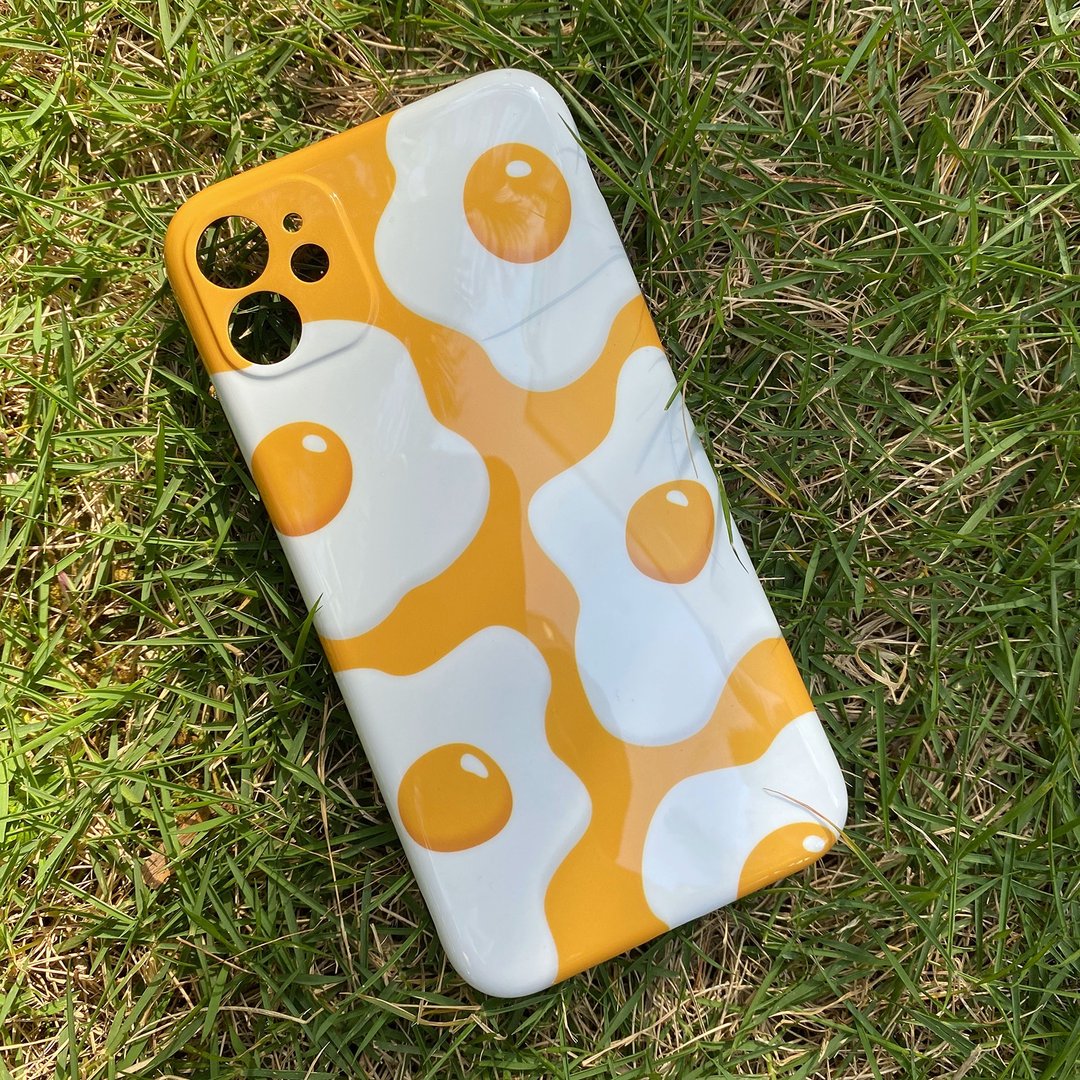 来图定制任意图案颜色 iPhone13promaxmini煎蛋手机壳 侧面可印图 - 手机壳/手机套 - 其他材质 多色