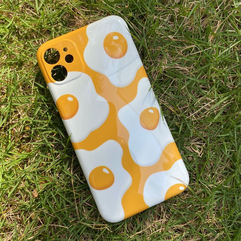 来图定制任意图案颜色 iPhone13promaxmini煎蛋手机壳 侧面可印图 - 手机壳/手机套 - 其他材质 多色