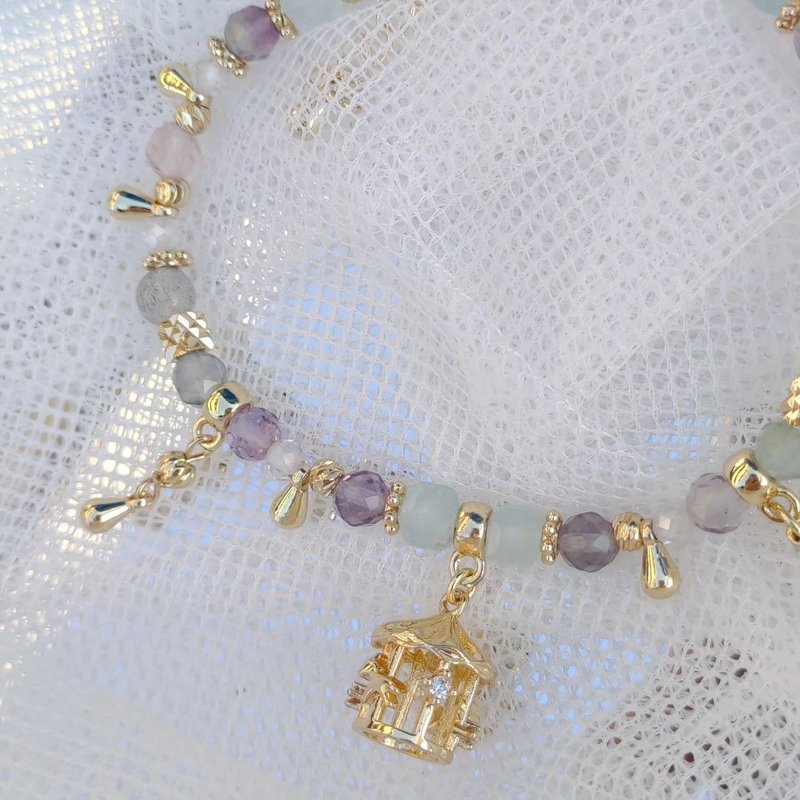 旋转木马 - 手链/手环 - 水晶 