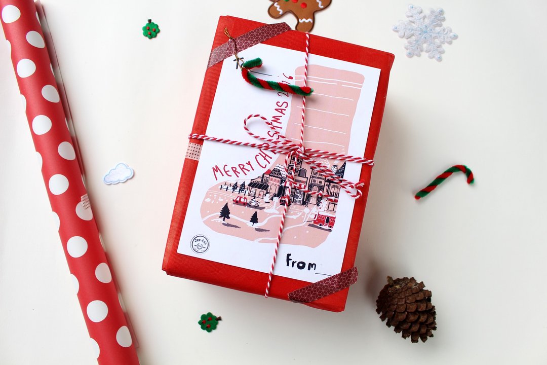 Special Christmas BOX Gift 2 - 木工/竹艺/纸艺 - 纸 红色