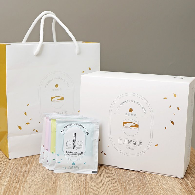 日月潭红茶包 新年礼盒 50入 日月潭四大品种综合茶包 冷热泡 - 茶 - 其他材质 