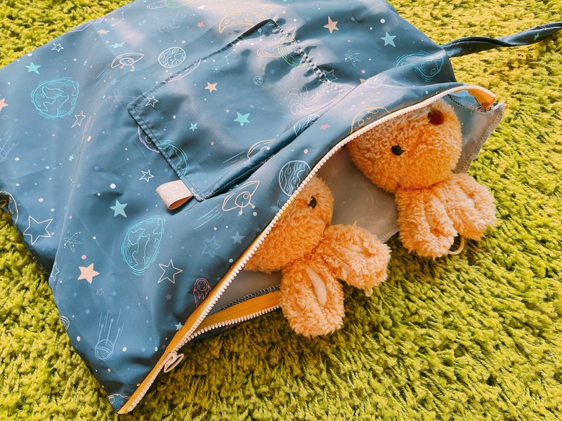 露营衣物收纳袋/ 防泼水收纳袋-深蓝星空 - 露营用品 - 防水材质 蓝色