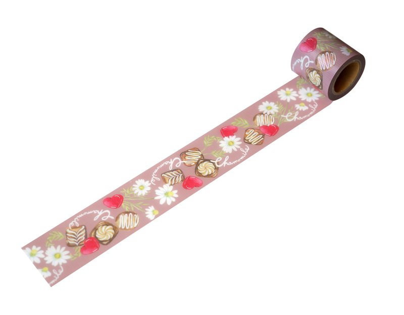 【小屋女子 YOJO TAPE】养生胶带 : YJM-04 - 纸胶带 - 防水材质 粉红色