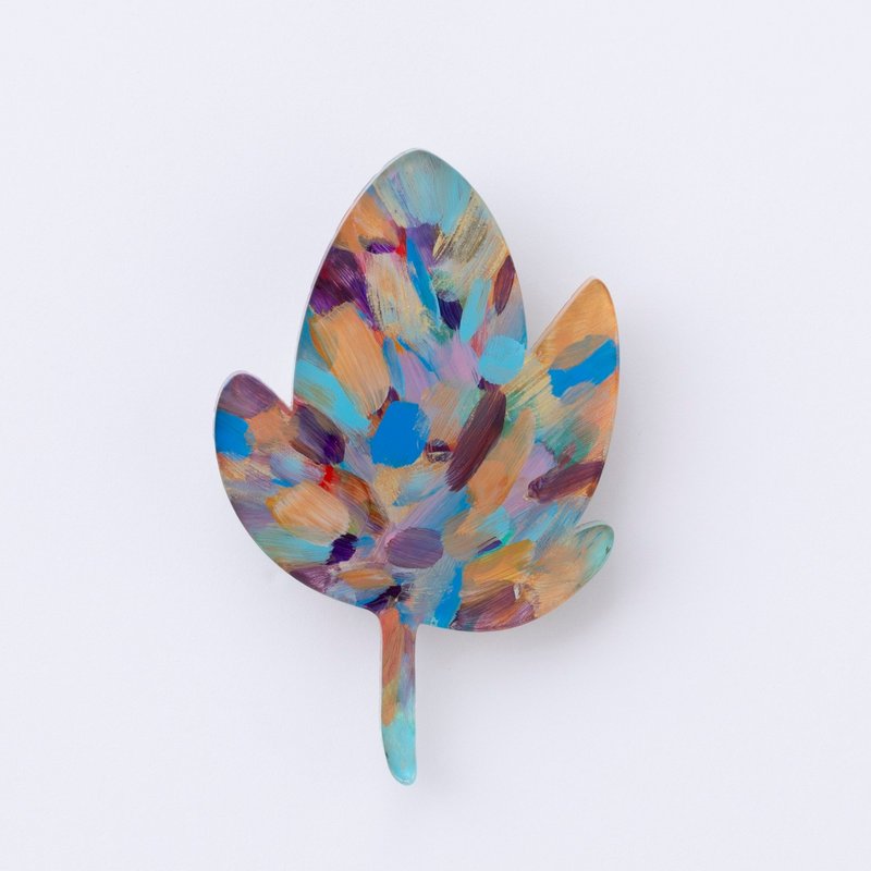 胸针 - 胸针 - 压克力 蓝色