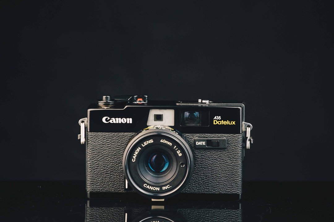 Canon A35 Datelux #619 #135底片相机 - 相机 - 其他金属 黑色