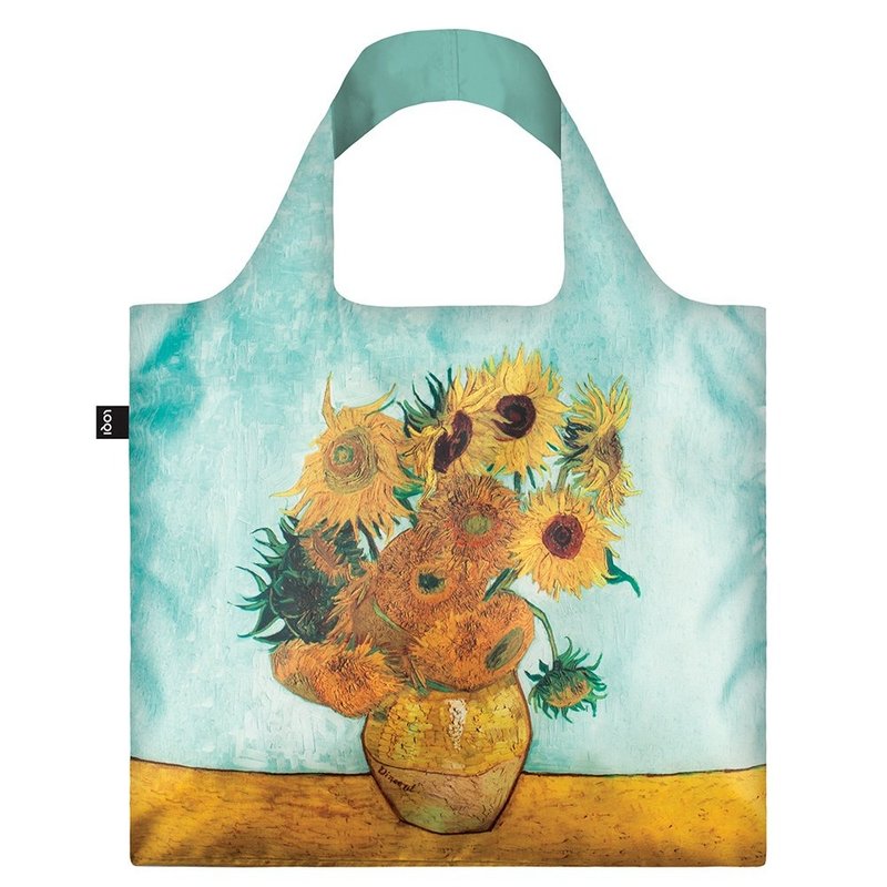 LOQI -梵谷/向日葵 VGSU - 侧背包/斜挎包 - 塑料 绿色