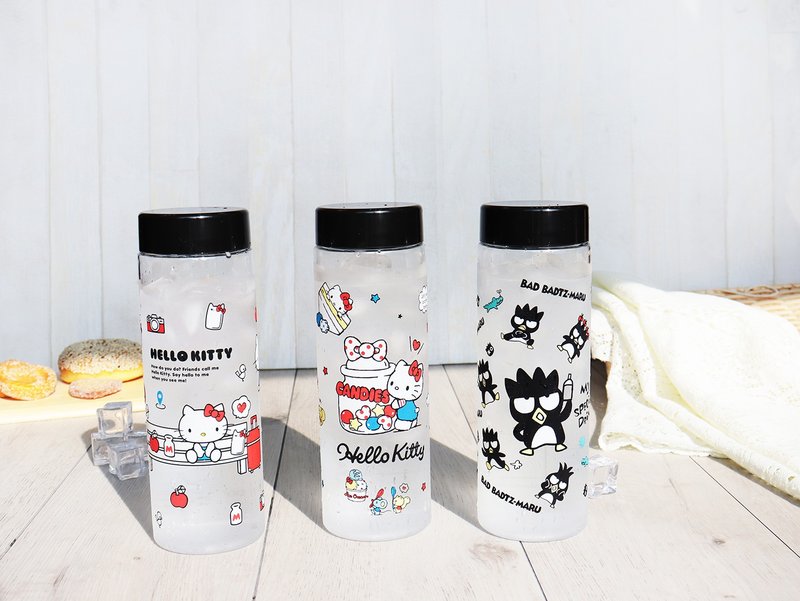 【SANRIO 三丽鸥】TRITAN透明轻漾随身水瓶 600ml-共三款 - 水瓶/水壶 - 其他材质 