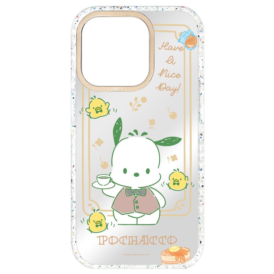 帕恰狗 镜面阳光咖啡厅 磁吸透彩框 iPhone 16 15 14 13 Pro Max - 手机壳/手机套 - 环保材料 银色