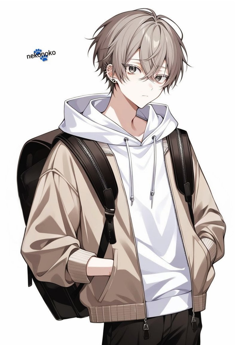 原创人物贴纸 No.500 - 贴纸 - 纸 