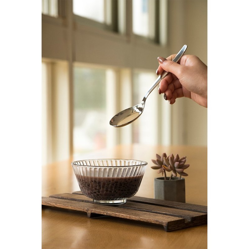 【台湾制】环保减塑公筷母匙 不锈钢汤匙 环保餐具 - 餐刀/叉/匙组合 - 不锈钢 银色