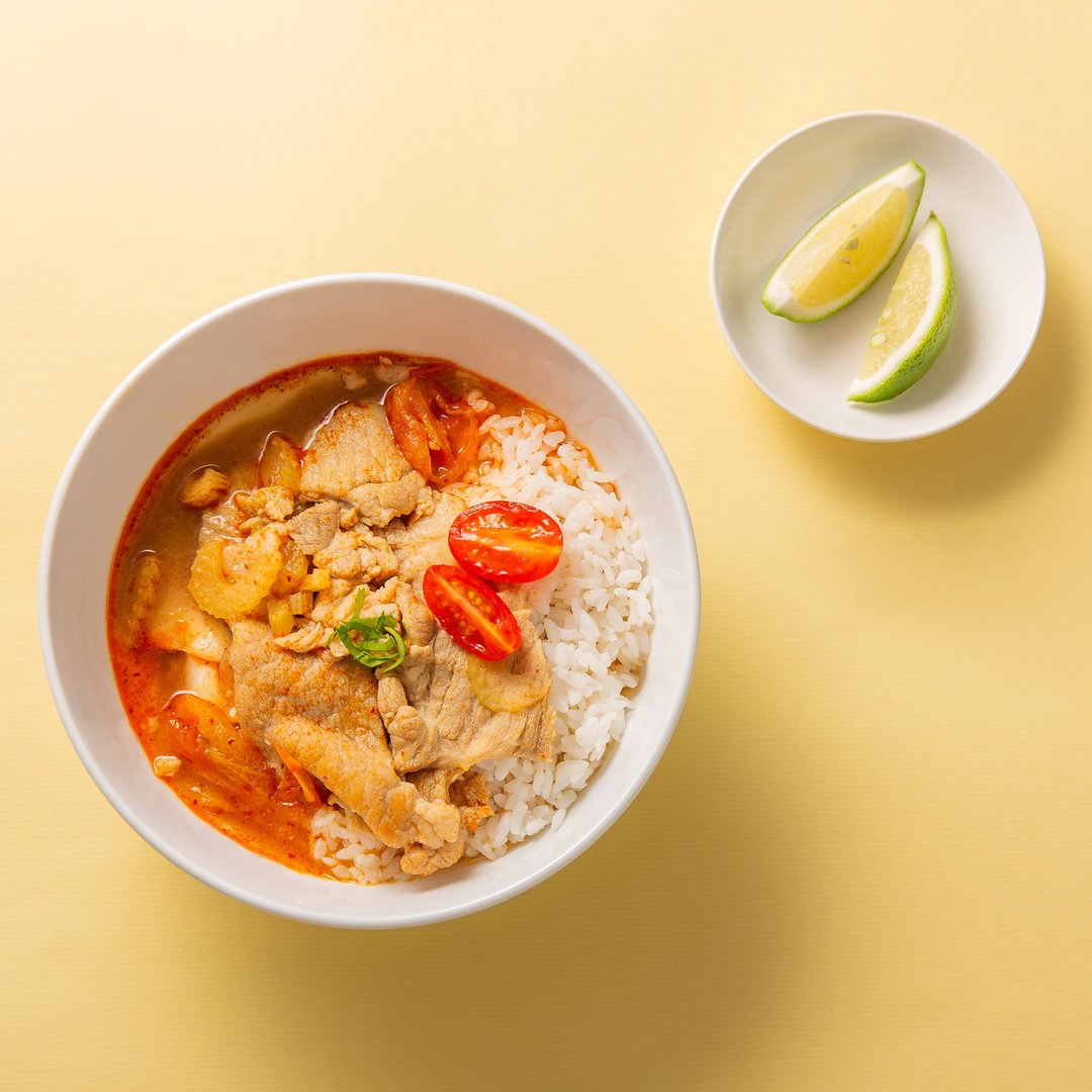 【道地泰式】泰式冬荫功梅花猪 - 即煮包5包组 - 料理包 - 新鲜食材 红色