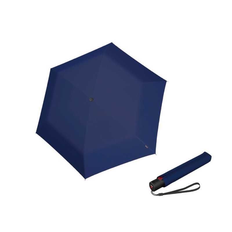 【Knirps德国红点伞】U.220 超轻量安全式自动开收伞-Navy - 雨伞/雨衣 - 聚酯纤维 蓝色