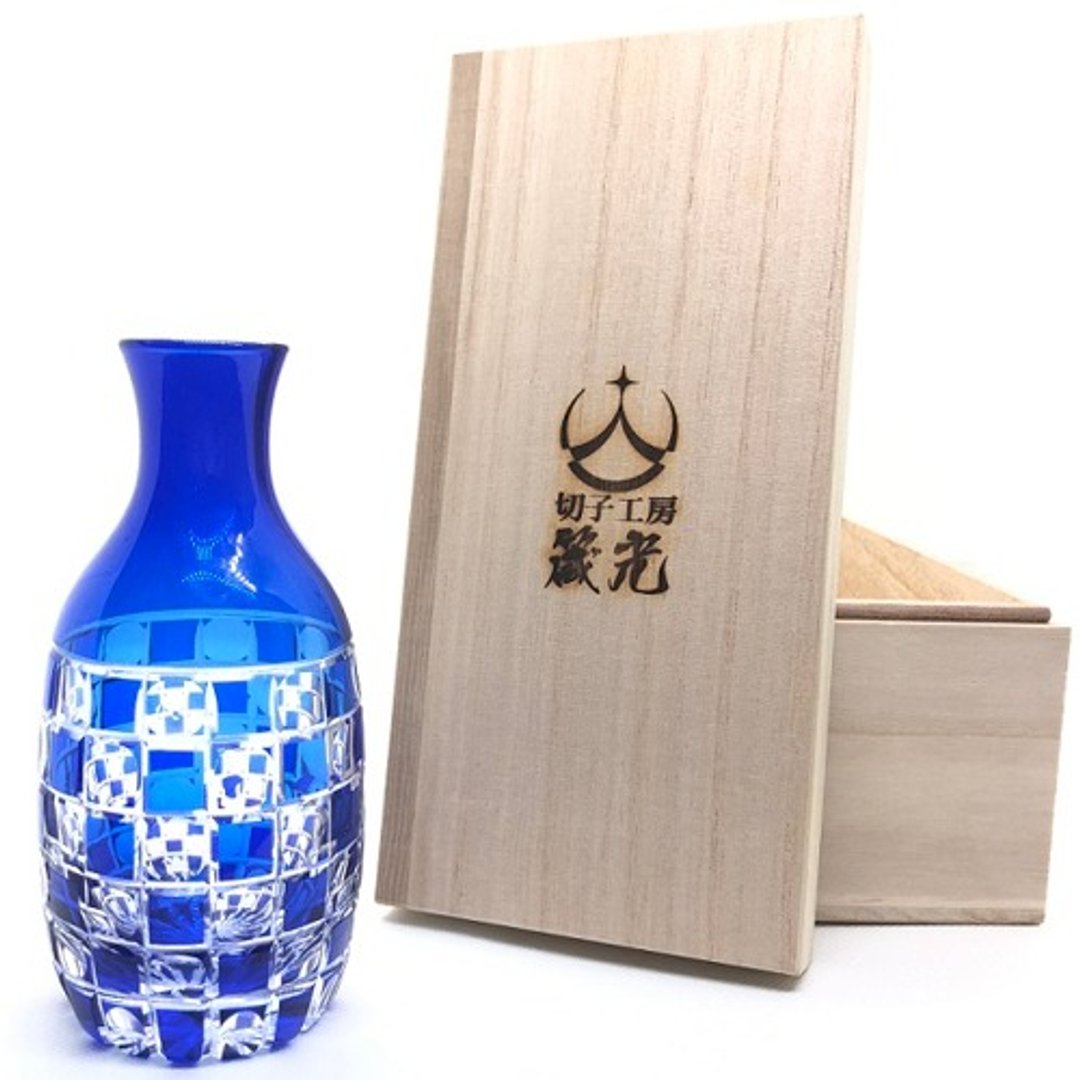 Tokkuri / 空心格子图案 - 茶具/茶杯 - 玻璃 