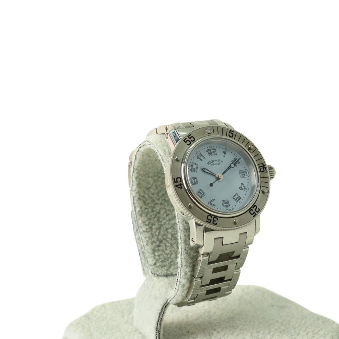 优良品 HERMÈS (爱马仕) Clipper Diver CL5.210 腕表 (01399) - 女表 - 其他金属 银色