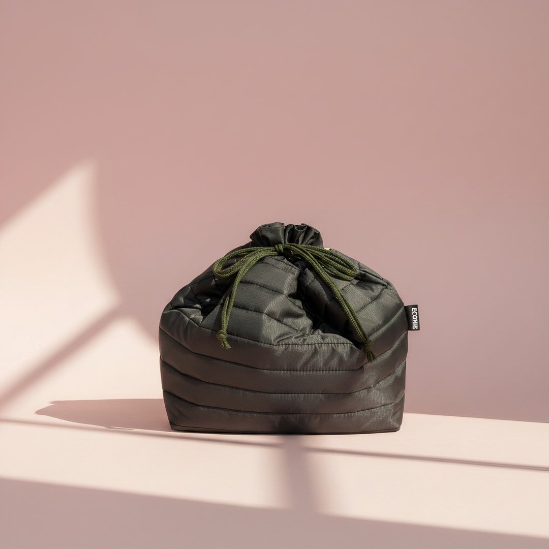Ecorip DS Bag XL  超轻量 环保 保冷 束口袋 保温 餐具袋 日本制 - 化妆包/杂物包 - 环保材料 多色