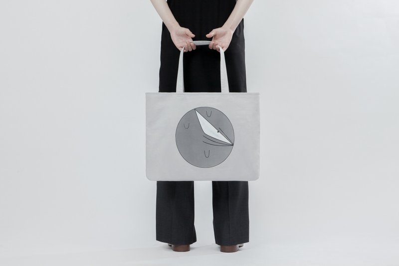 实验·印花手提袋 - 手提包/手提袋 - 棉．麻 