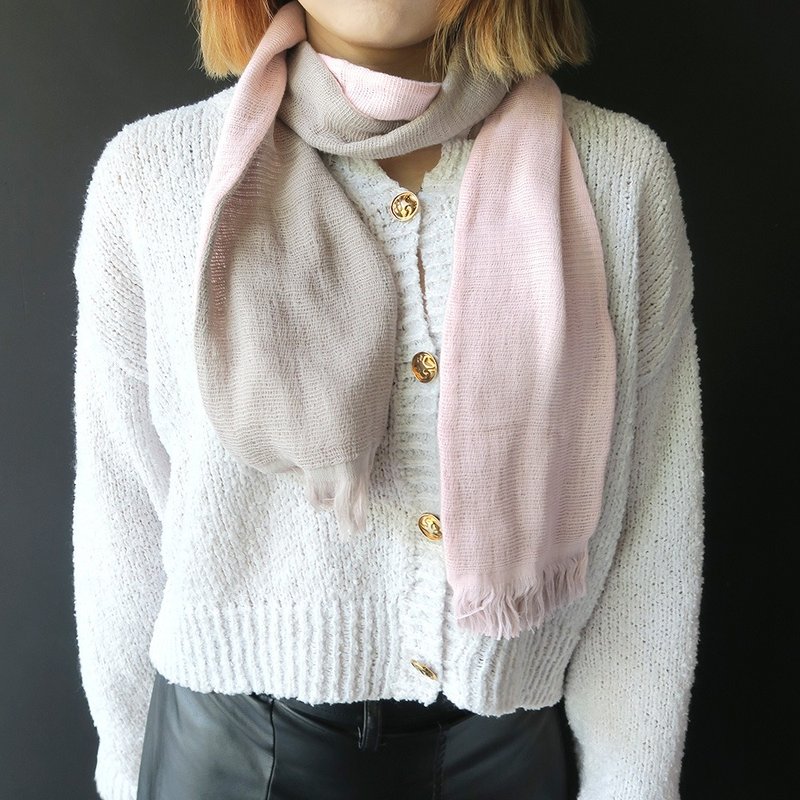 CM联名今治窄版双色围巾|独家订制|百搭配件|新色上市|必收推荐 - 围巾/披肩 - 棉．麻 多色