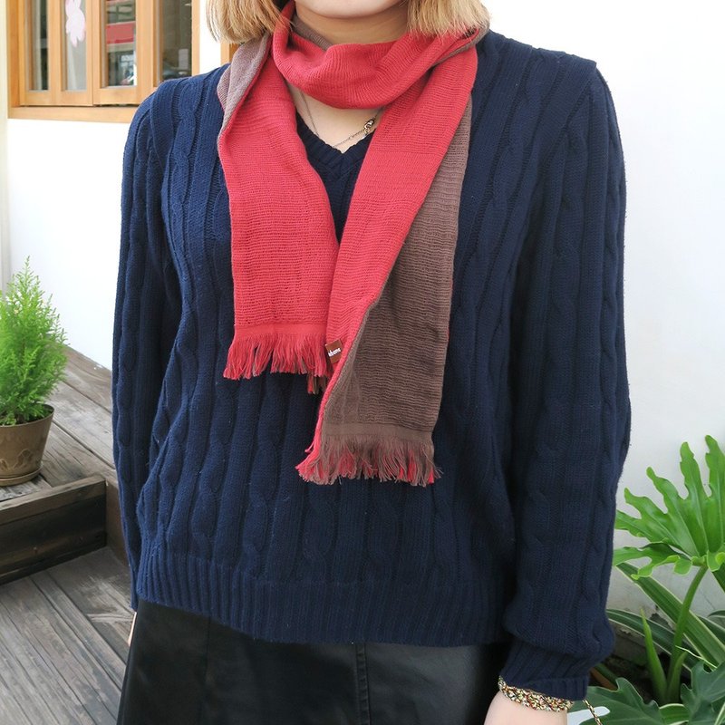 CM联名今治窄版双色围巾|独家订制|百搭配件|新色上市|必收推荐 - 围巾/披肩 - 棉．麻 多色