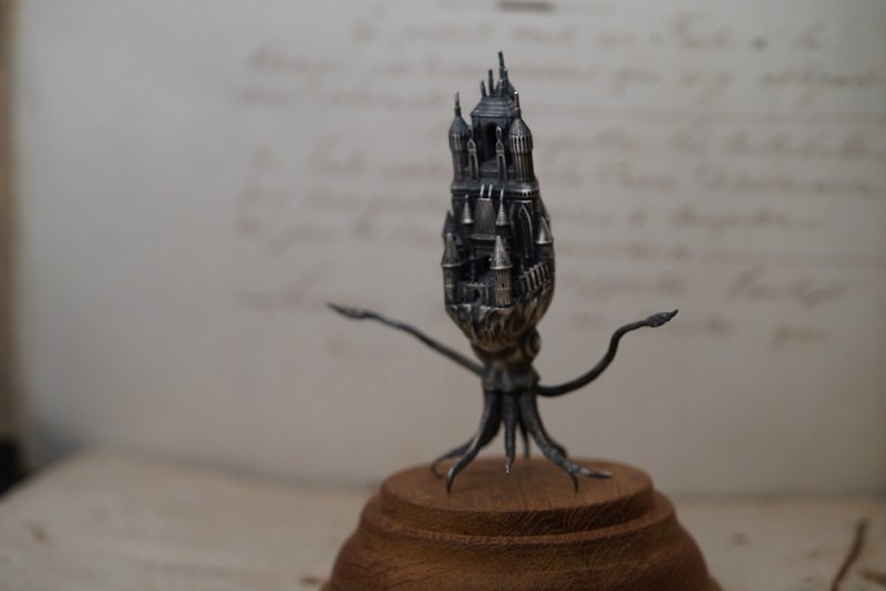 925银聆听者摆饰 - MW D1052 - 摆饰 - 纯银 