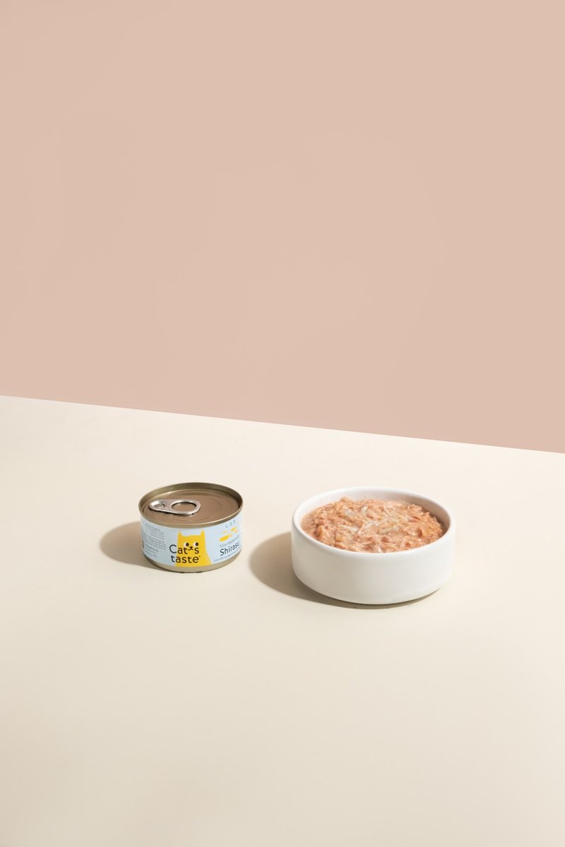 Cat's Taste 吞拿鱼白饭鱼肉汁猫罐 - 猫罐头/鲜食 - 新鲜食材 