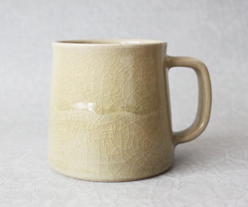 沙丘系列-冰青 耳挂咖啡杯 - 咖啡杯/马克杯 - 陶 