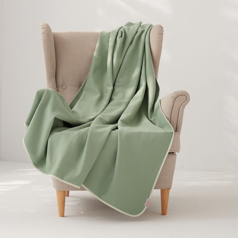 Reboot-苏活机能保暖万用毯-月桂绿 - 围巾/披肩 - 聚酯纤维 绿色