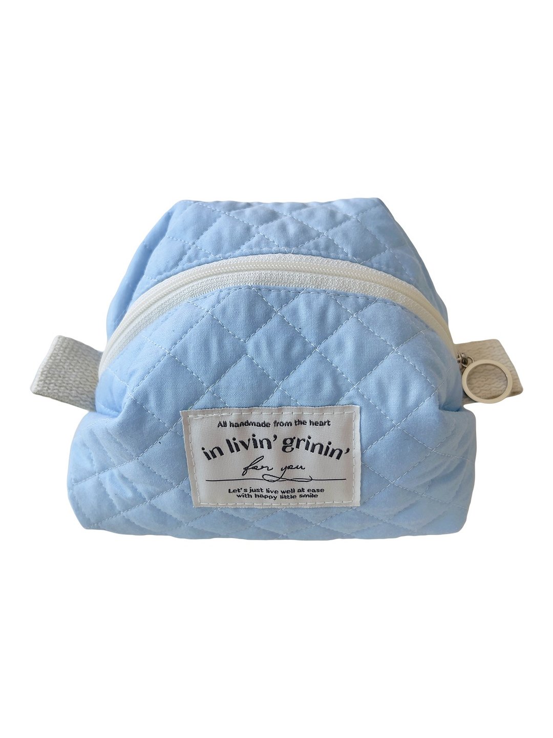 murmuring pouch M_blue soda - 化妆包/杂物包 - 其他人造纤维 蓝色
