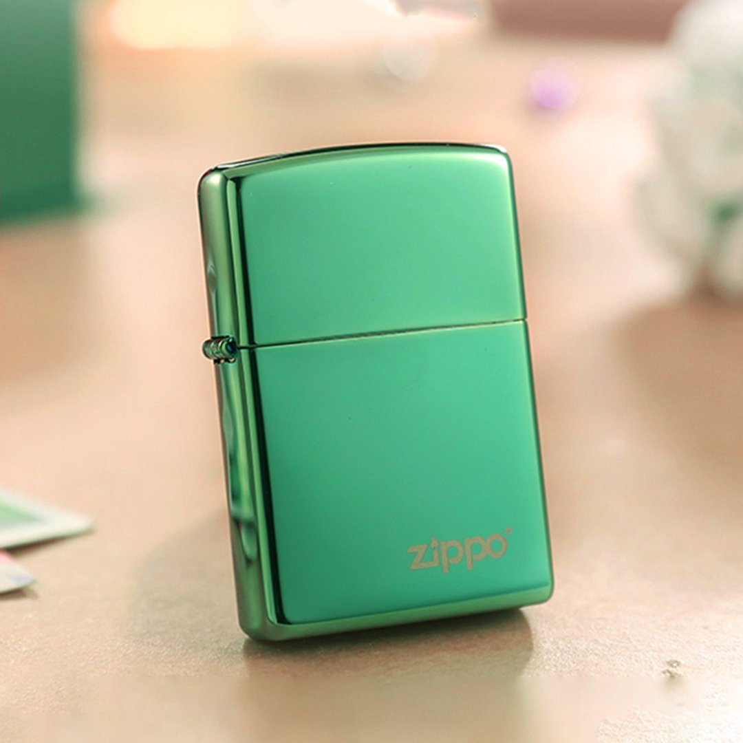 【ZIPPO官方旗舰店】绿冰变色龙防风打火机 28129ZL - 其他 - 铜/黄铜 绿色