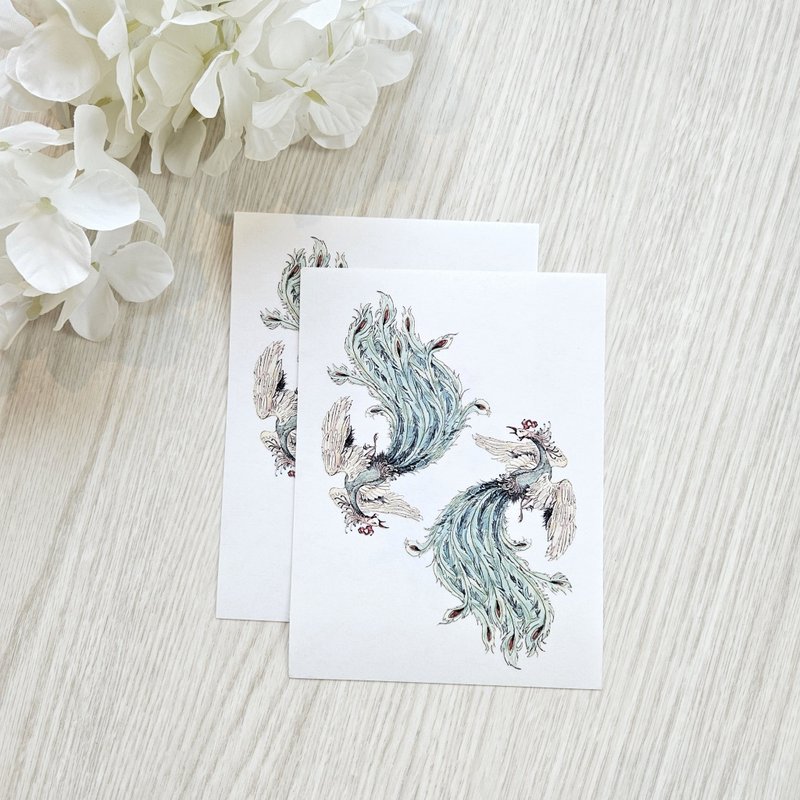 jin_oriental sticker_ 凤凰 - 贴纸 - 塑料 