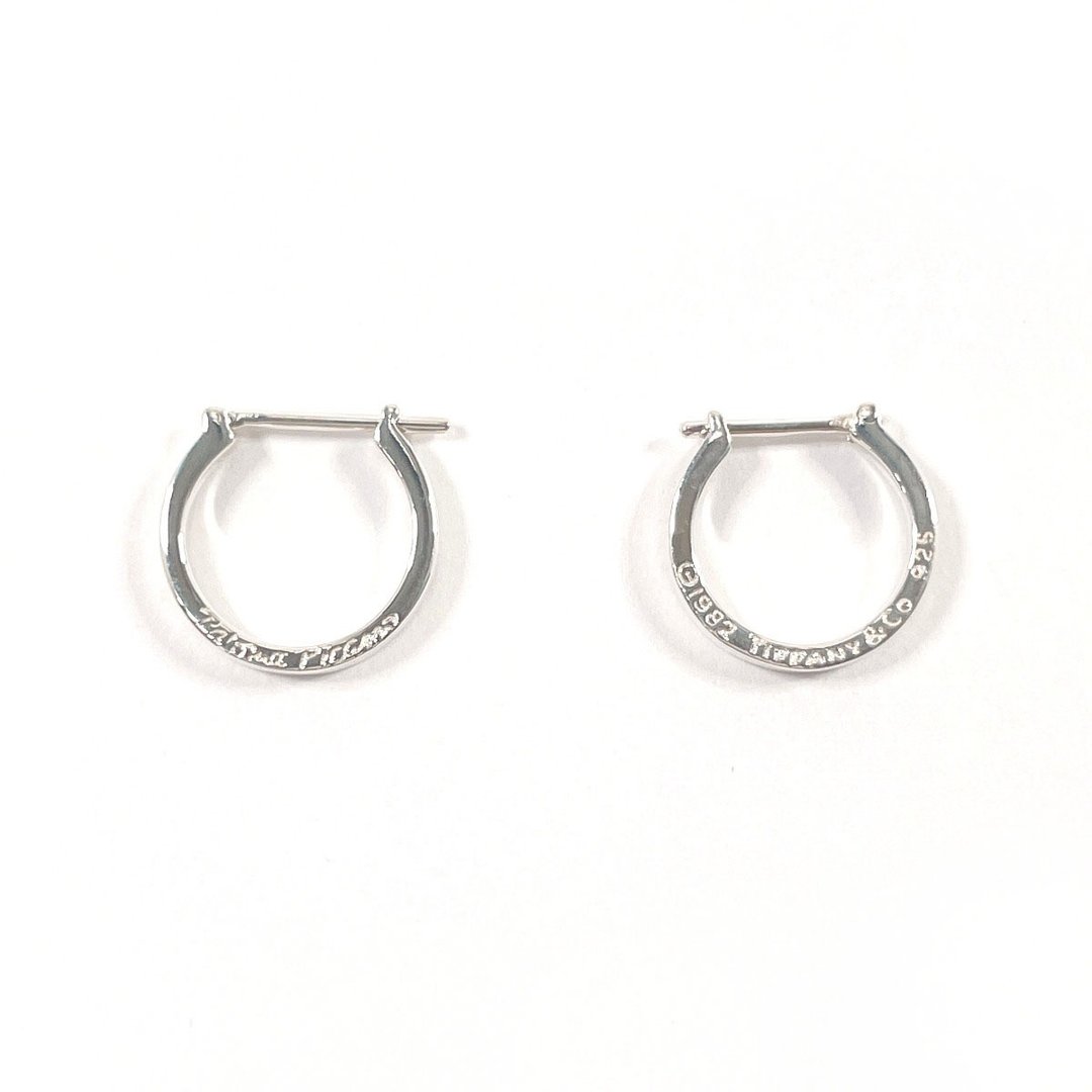 【日本直送 中古美品】蒂芙尼 TIFFANY&Co. 耳环 圆圈 Paloma Picasso 925 银 1982 古董 已抛光翻新 - 耳环/耳夹 - 纯银 银色